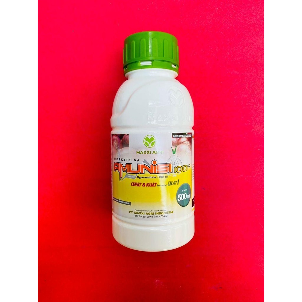Insektisida AMUNISI 100EC untuk ulat grayak dari MAXXI AGRI