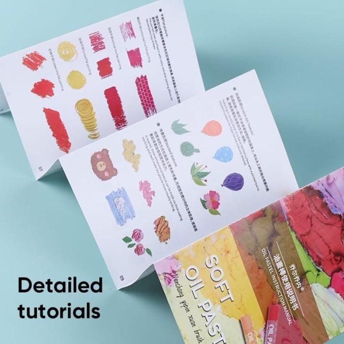 

Giorgione Soft Oil Pastel Crayons Artist Pastel 24 Warna