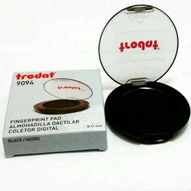 

100 Asli Tinta Stamp Sidik Jari Cap Jempol Trodat Finger Print Pad