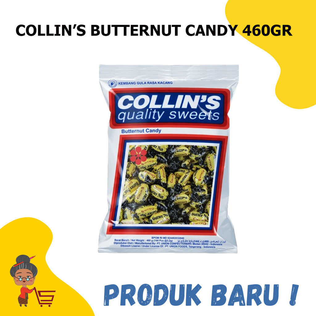 

COLLINS BUTTERNUT CANDY 460GR / COLLINS BUTTERNUT CANDY / COLLINS BUTTERNUT