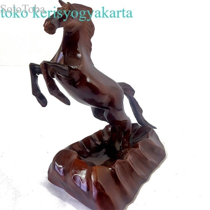 

Asbak Rokok Kayu Jati Ukir Pahat Model Miniatur Kuda Unik murah