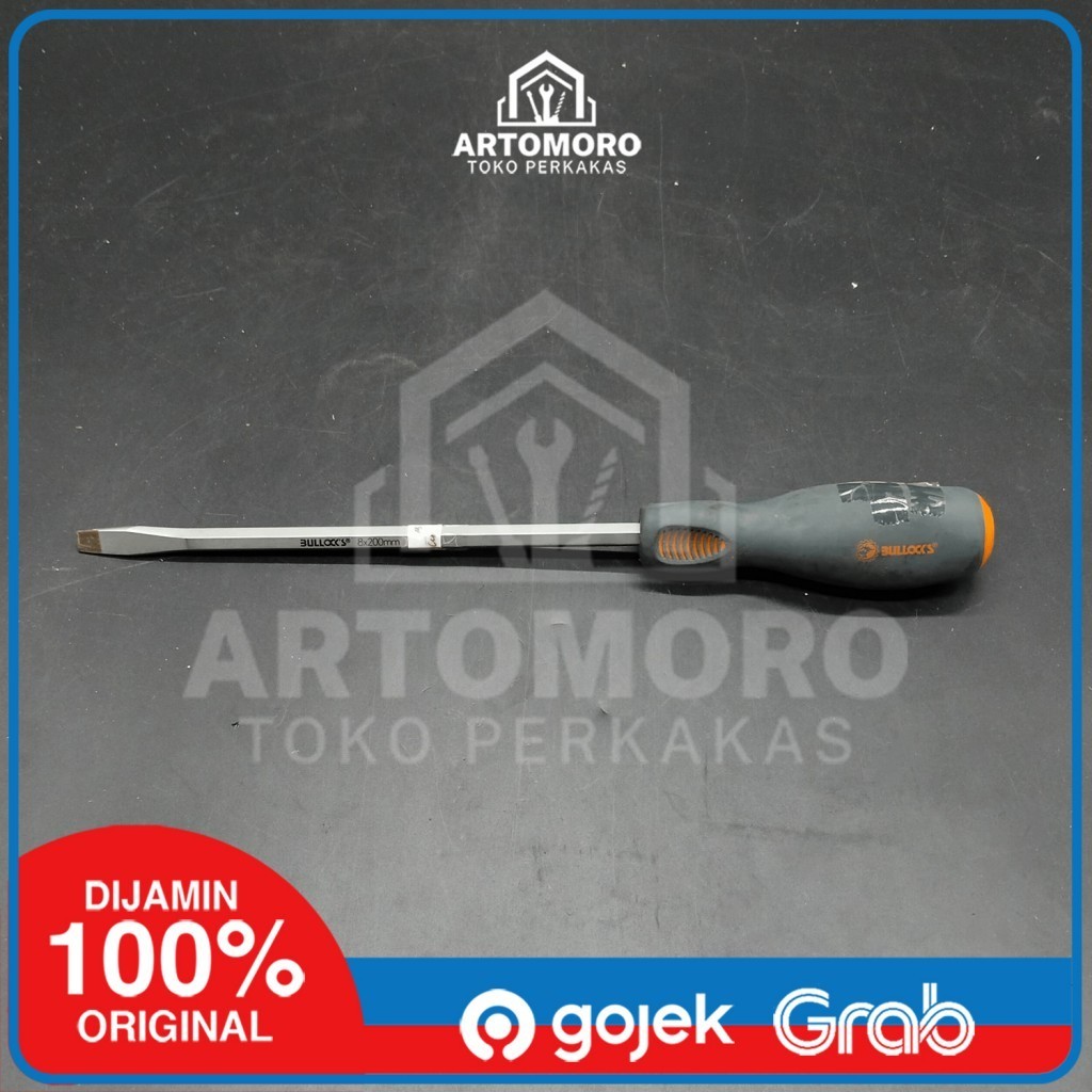 Obeng Karet Pukul Minus 8x200 Bullock