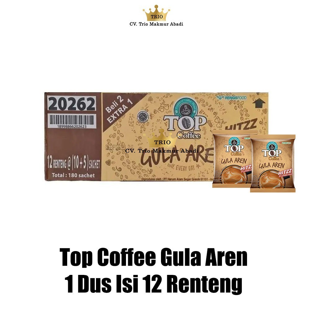 

Top Kopi Gula Aren 1 Dus Isi 12 Renteng