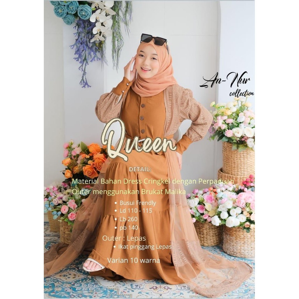 Queen Dress Ori By An Nur