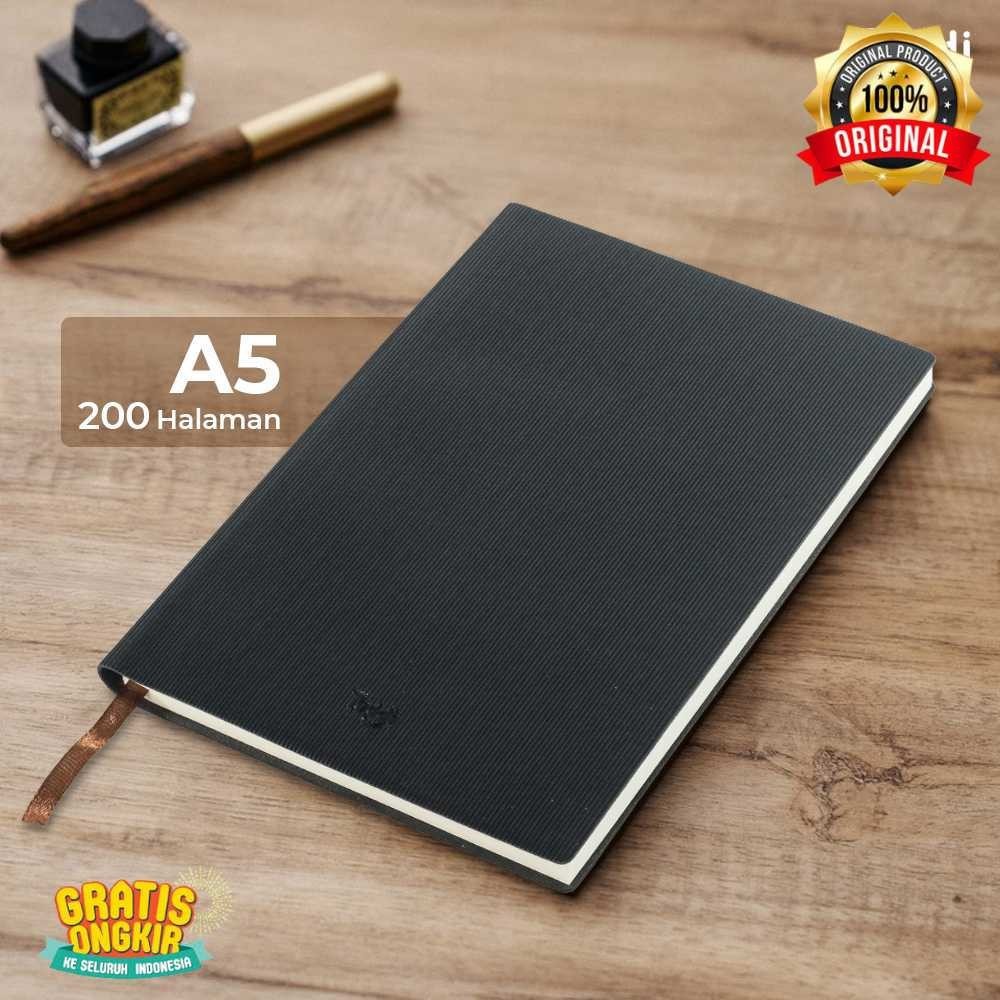 

Toddi Buku Tulis Memo Paper Business Notebook Leather Cover A5 - TD100