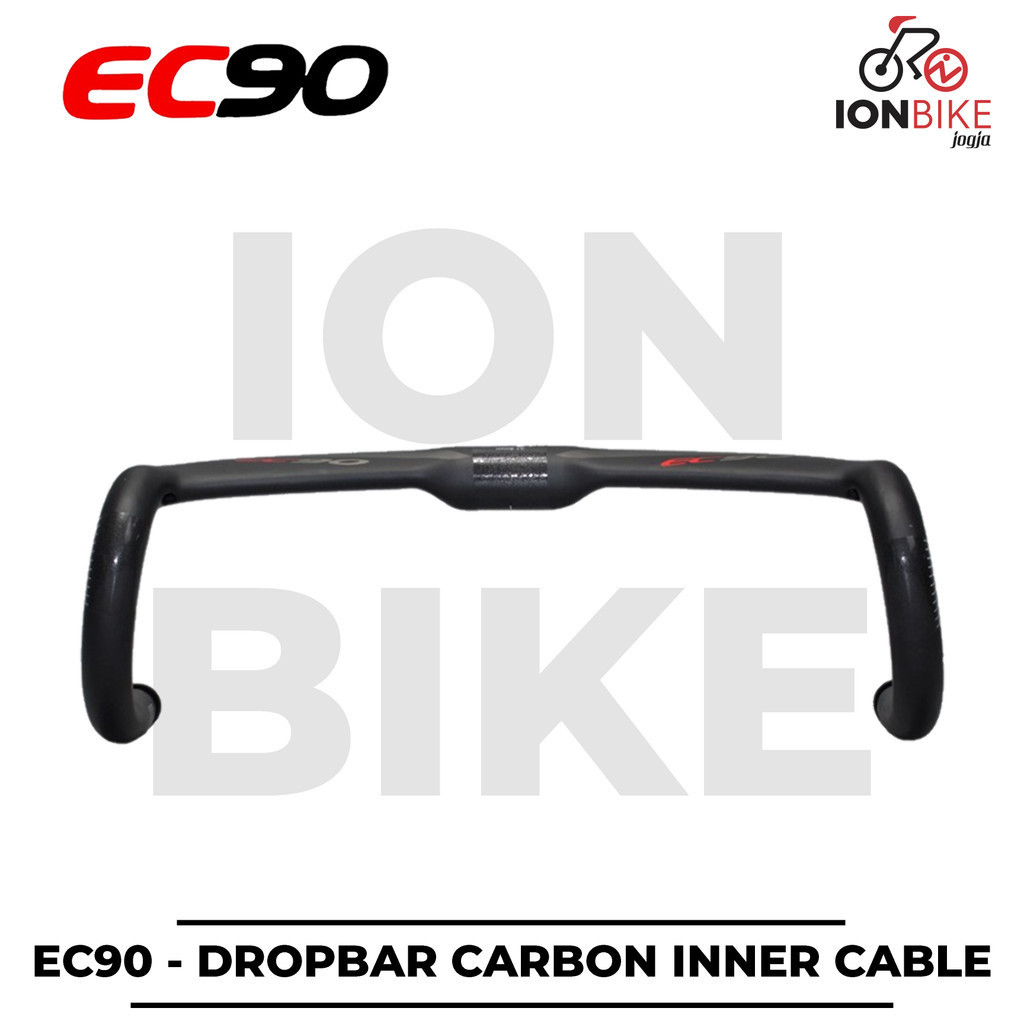 Dropbar Aero Carbon EC90 Inner Cable MATT Roadbike Sepeda Balap Murah Drop Bar Handle Road Bike EC 9
