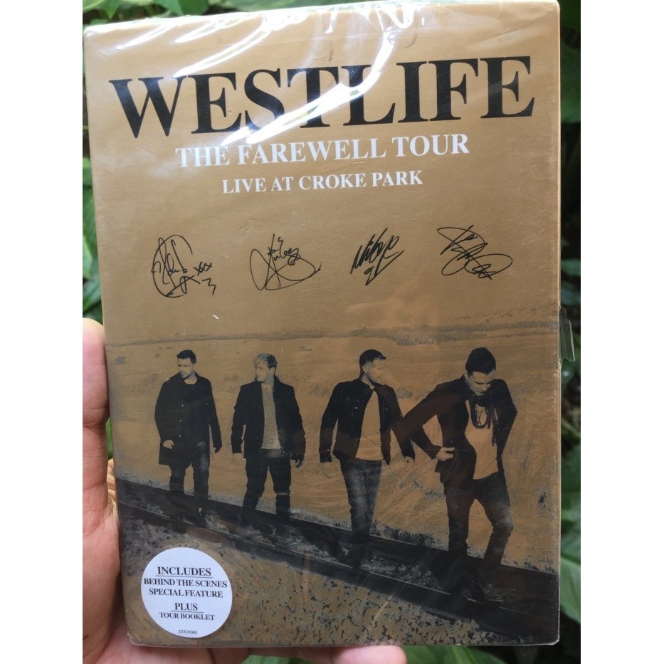 DVD ORIGINAL UK WESTLIFE - THE FAREWELL CONCERT LIVE AT CROKE PARK