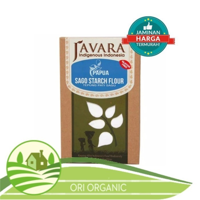 

Javara Tepung Sagu Sago Starch Flour Papua 500Gr - 1 pcs