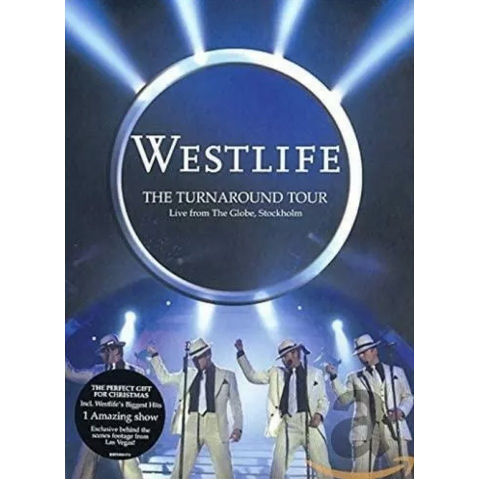 DVD ORIGINAL UK WESTLIFE - THE TURNAROUND TOUR LIVE STOCKHOLM