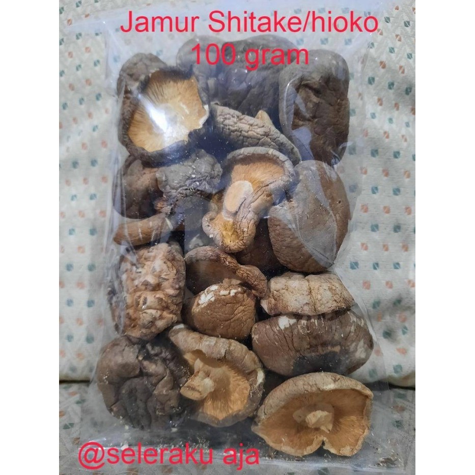 

Jamur kering Shitake/ Hioko/ Dried Shitake Mushroom 100 gram