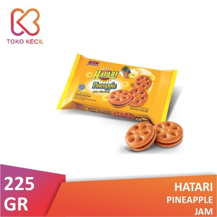 

Hatari Pineapple Jam Biscuits 225gr