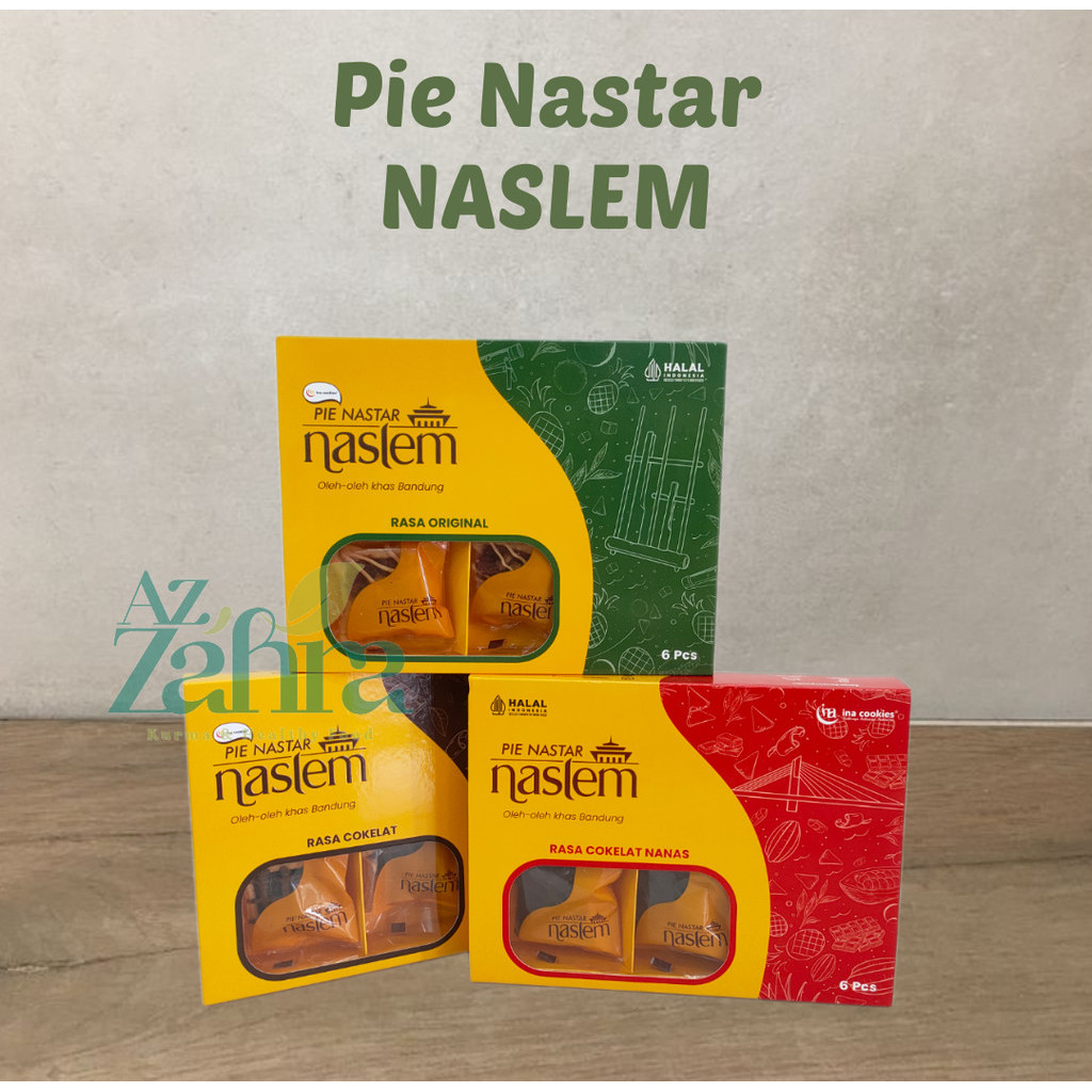 

Pai Nastar Naslem Isi 6 Sachet by INA Cookies Oleh Oleh Khas Bandung