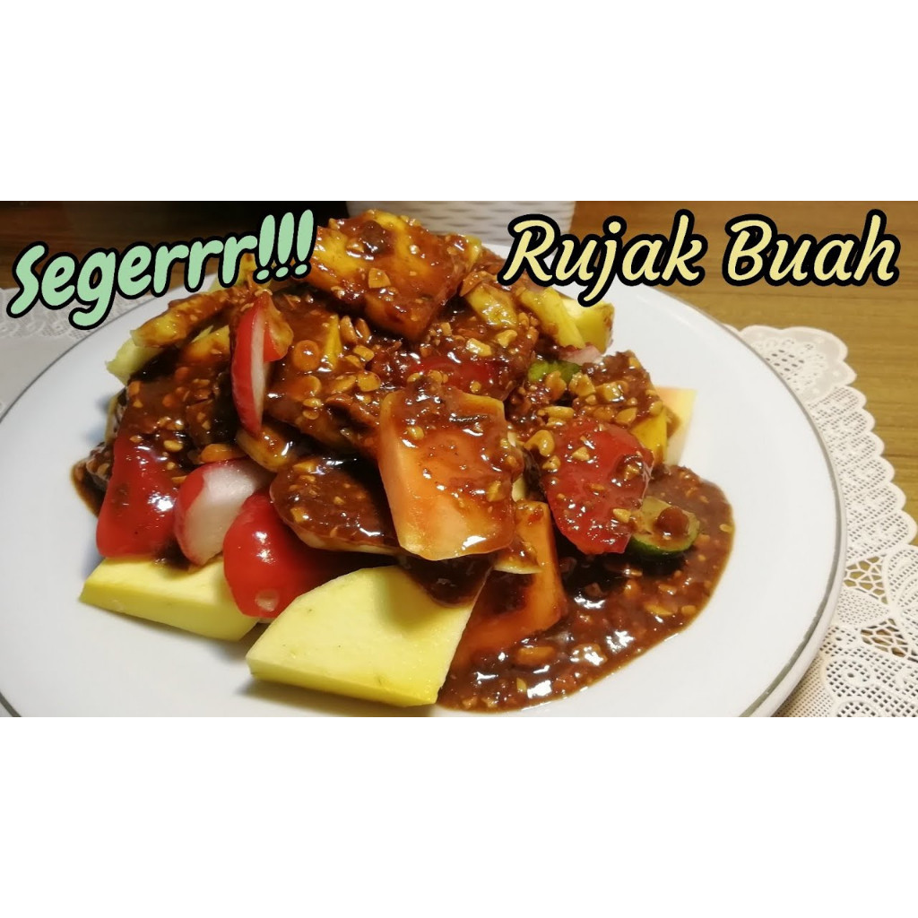 

Sambal Rujak Kacang Buah 150 Gram Kemasan Botol Bahan Alami Enak dan Gurih