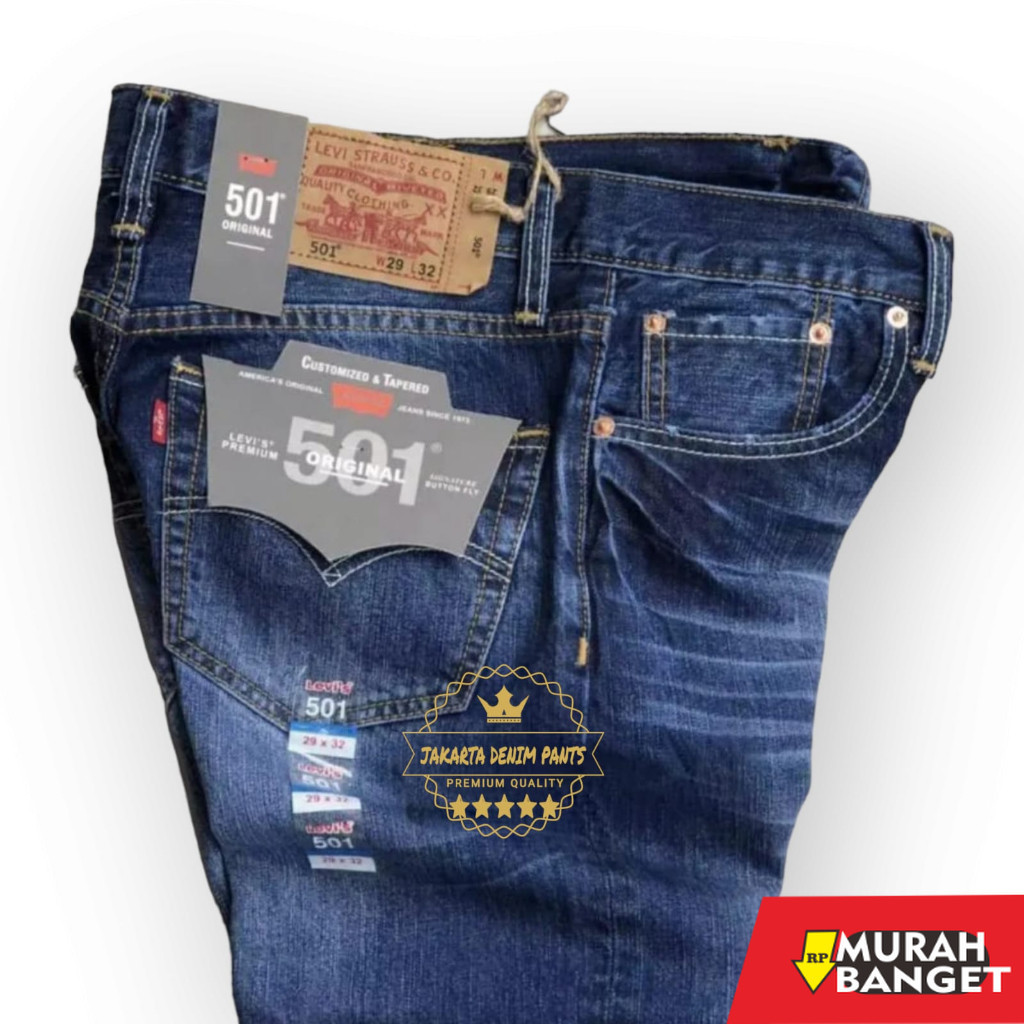 Celana Denim Pria Terbaru- Celana Jeans Panjang Pria / Celana Jeans Reguler Panjang / Celana Jeans P