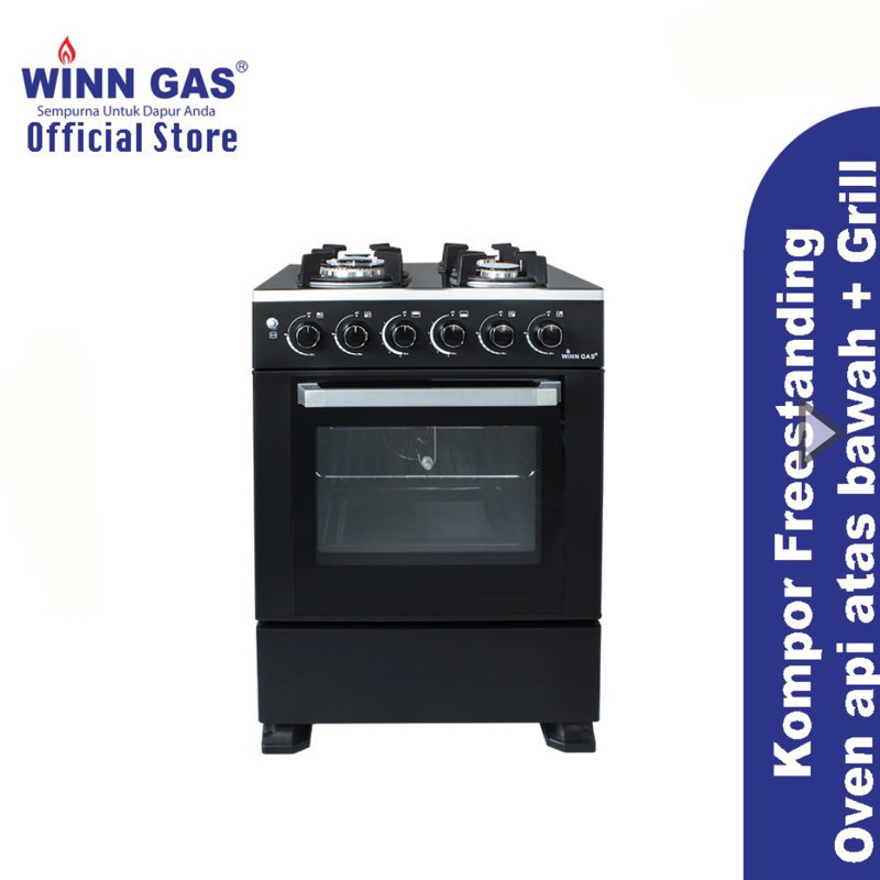 Kompor freestanding oven gas WINN GAS W 5090 A W5090A W5090 [BDG]