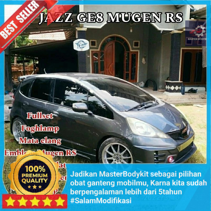 Bodikit BODYKIT JAZZ Ge8 Adaptasi MUGEN RS Plus Aksesoris Lampu Eksterior Grade A Product Presisi Or