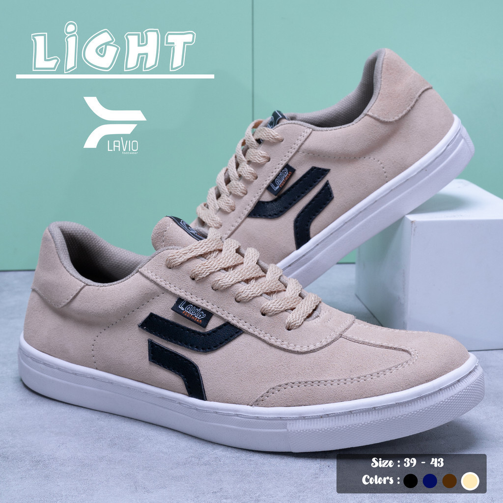 Lavio Bandung Footwear Sepatu Kasual Pria Keren kekinian 2022 Sepatu Casual Lavio Light Original SEP