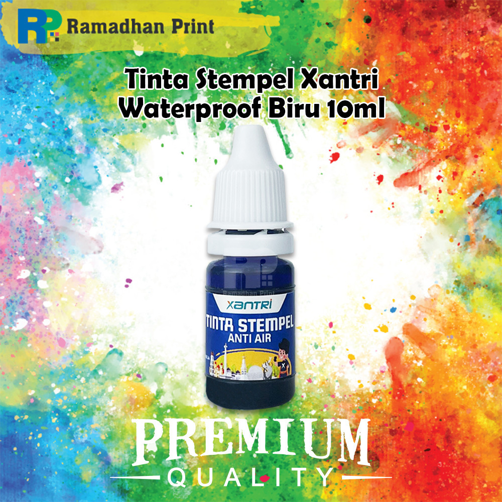 

Tinta Stempel Xantri 10ml Refill Stamp Ink Waterproof 10 ml