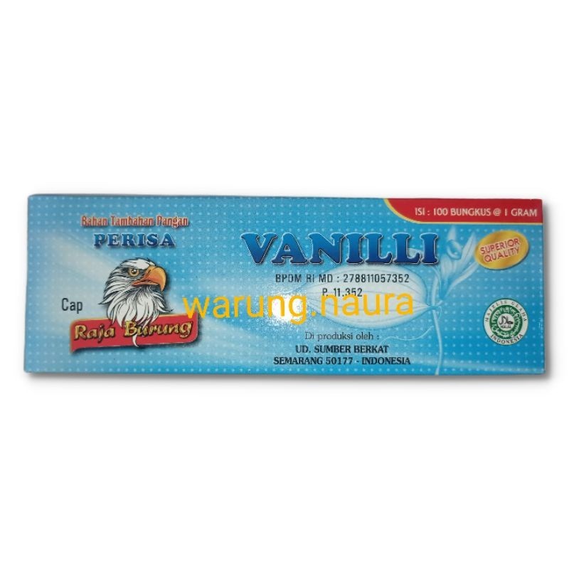 

Vanilie bubuk penyedap & aroma kue Vanili - Vaneli