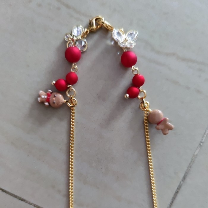 Jasmine Tease mask chain (pilih varian) - ginger bread