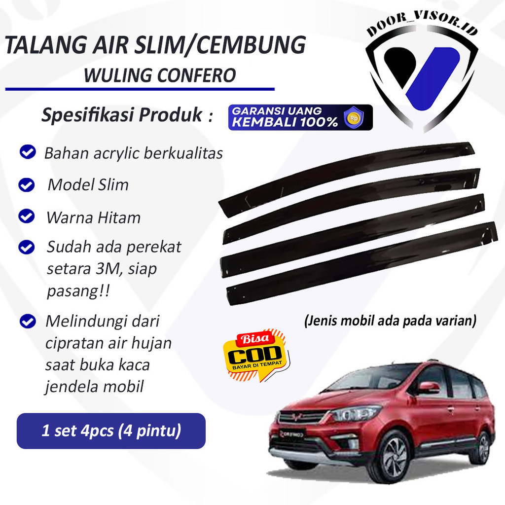 Talang Air Mobil WULING CONFERO SLIM