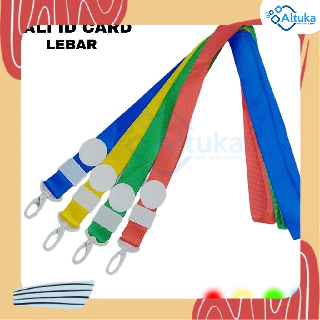 

Tali Id Card Gantungan Name Tag Yoyo Id Card / Lanyard