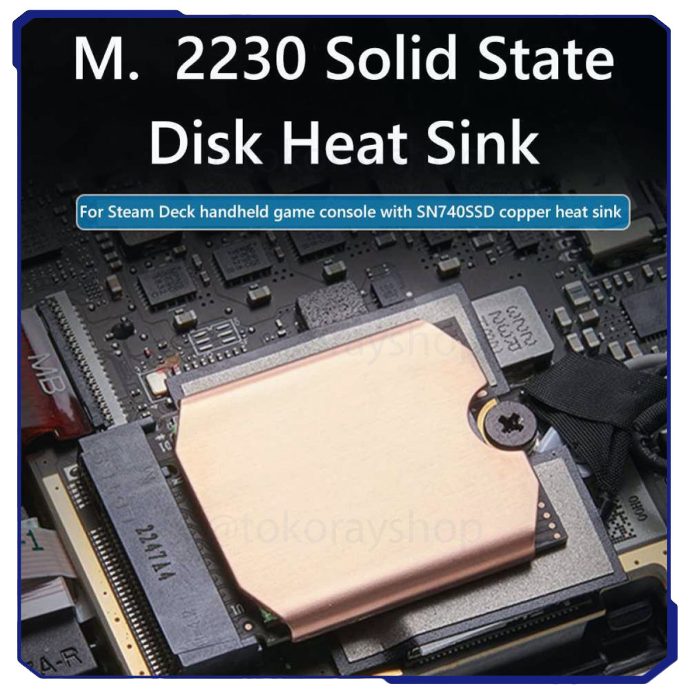 Heatsink SSD M.2 2230 NVMe Console Game Copper Cooler - TN30