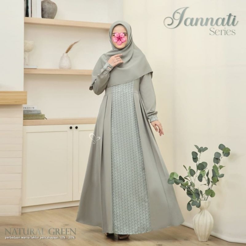 JANNATI SERIES DRESS MOM (GAMIS ONLY) BY SALVINA HIJAB