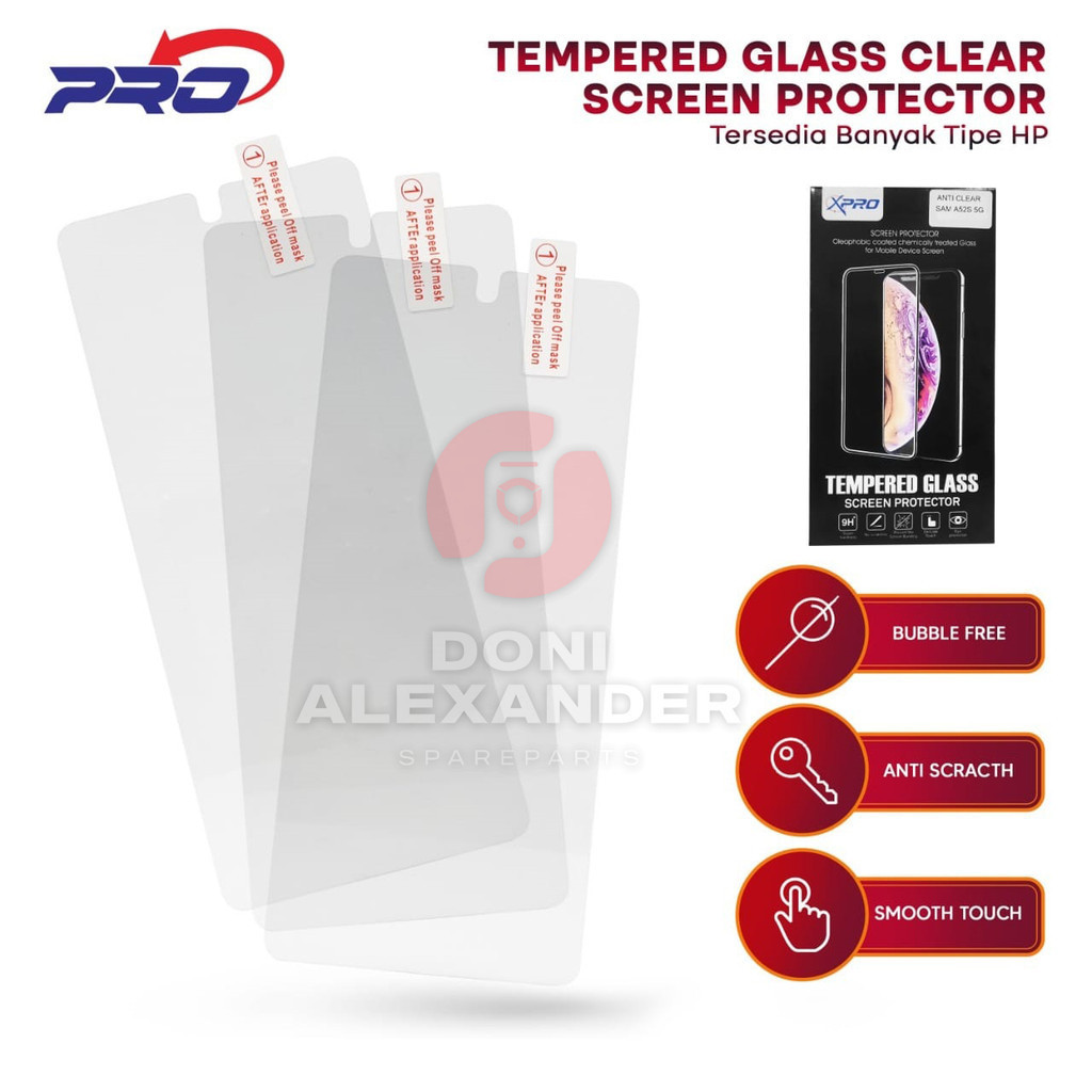X-PRO TEMPERED GLASS BENING POCOPHONE M4 / M4 PRO 4G