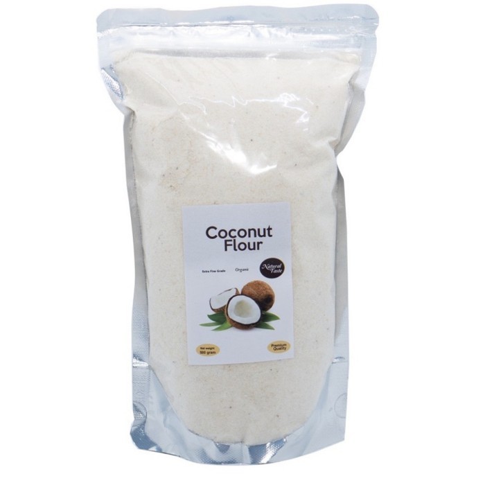 

Tepung Kelapa Halus Keto / Coconut flour 500gr