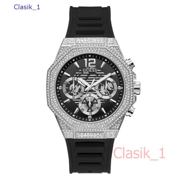 Original 100% GUESS GW0518G1  MOMENTUM Jam Tangan Pria - Silicone
