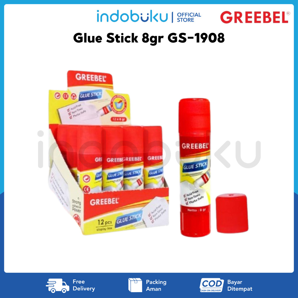 

Glue Stick Greebel 8gr GS-1908