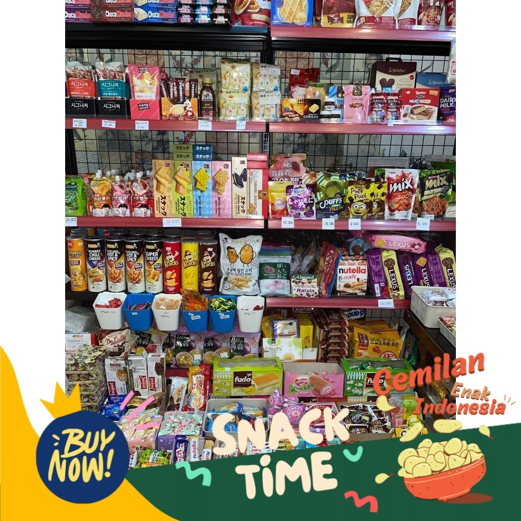 

PROMO SPESIAL SNACK IMPORT MIX BY REQUEST (120K - 200K)