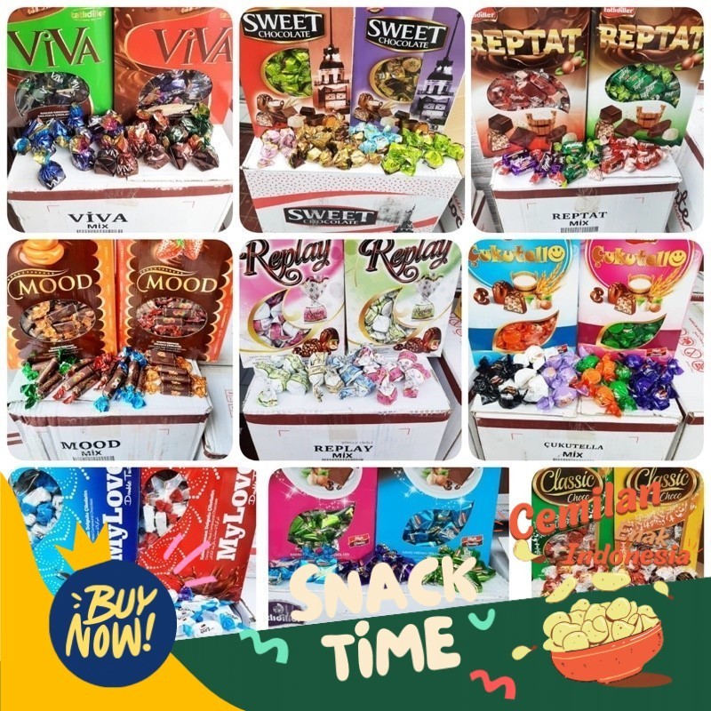 

Special Diskon Coklat Turkey 2kg rendom mix
