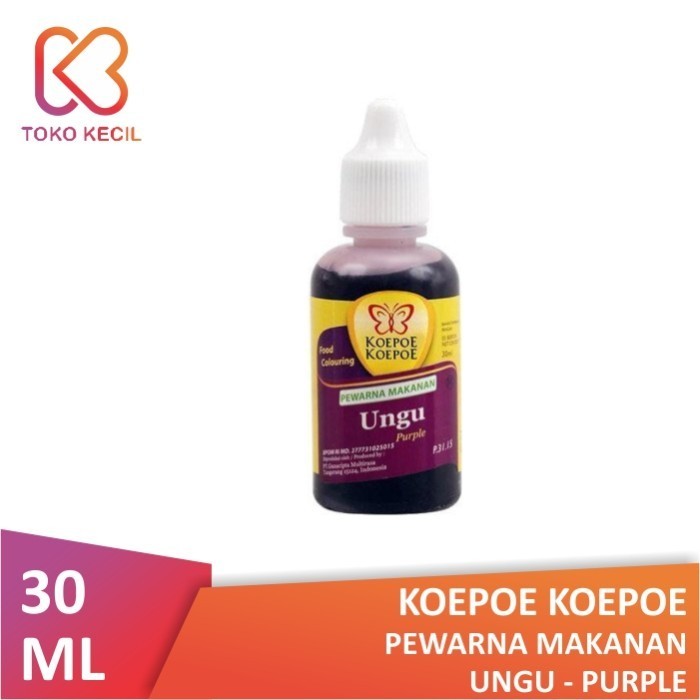 

Koepoe Koepoe Pewarna Makanan Ungu 30ml
