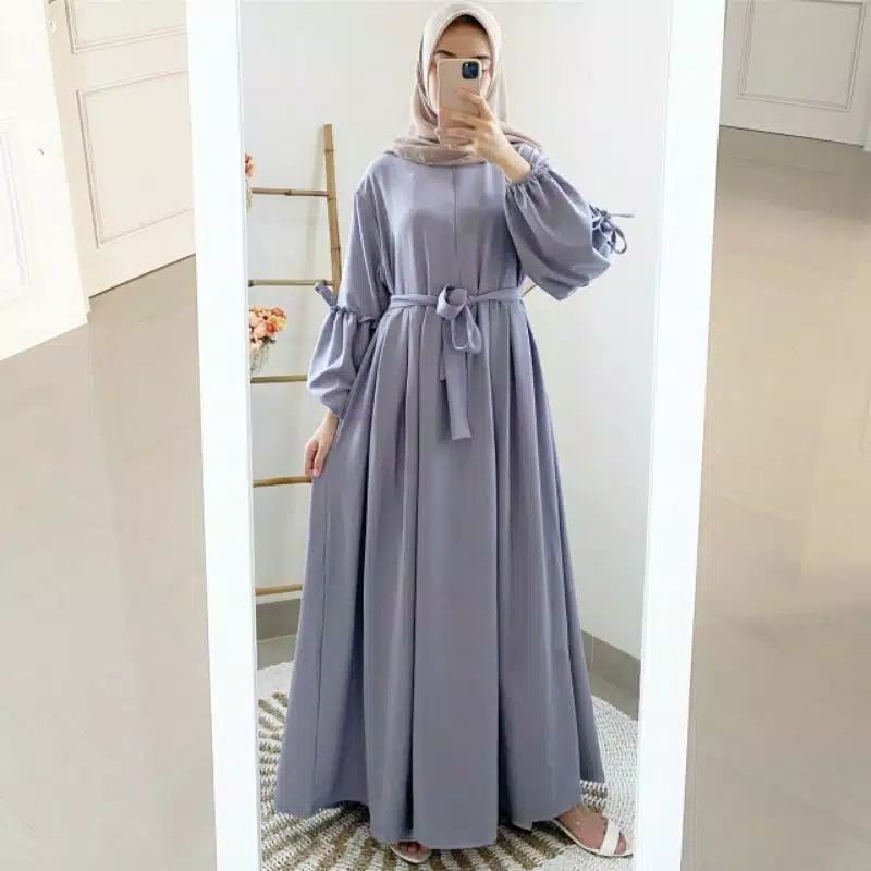 gamis terbaru- ( TEERBARU ) Aespa Maxi Dress | Gamis wanita | Baju muslim | Pakaian wanita terbaru |