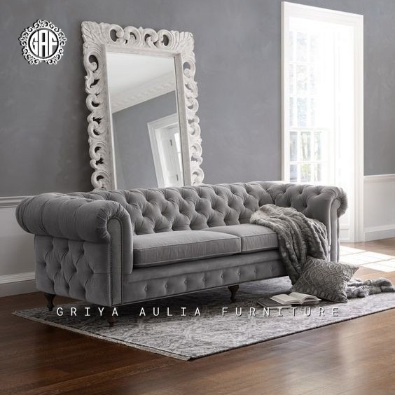 SOFA MINIMALIS RUANG TAMU - KURSI SCANDINAVIAN - SOFA TAMU MODERN JATI