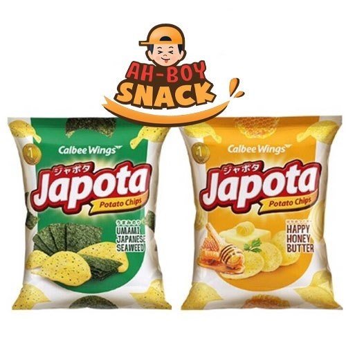 

JAPOTA POTATO CHIPS 68 GRAM RUMPUT LAUT DAN MADU MENTEGA - CHIKI JAPOTA POTATO CHIPS 68 GRAM