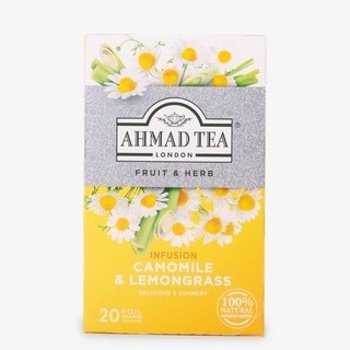 

AHMAD TEA FRUIT & HERB INFUSION CAMOMILE & LEMONGRASS