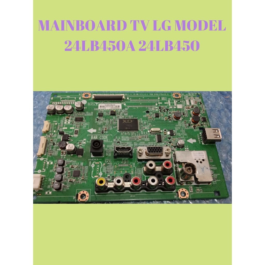 MAINBOARD TV LG MODEL 24LB450A 24LB450