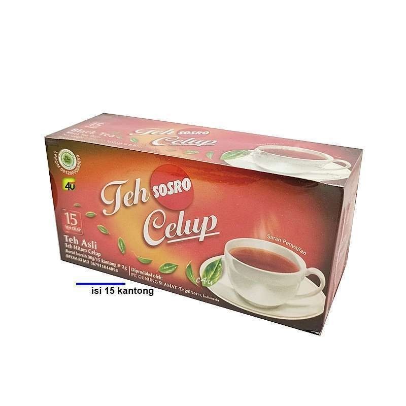 

Sosro - Teh Celup - isi 15 kantong