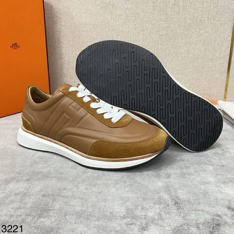 SEPATU SNEAKER PRIA HERMES455 IMPOR MIROR VIP HIGH QLTY