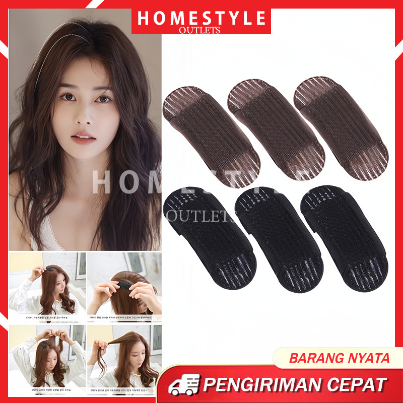Hair Clip Pad Jepit Pengembang Rambut / Bumpit / Penambah Volume Rambut Sanggul / Penambah Volume Ra