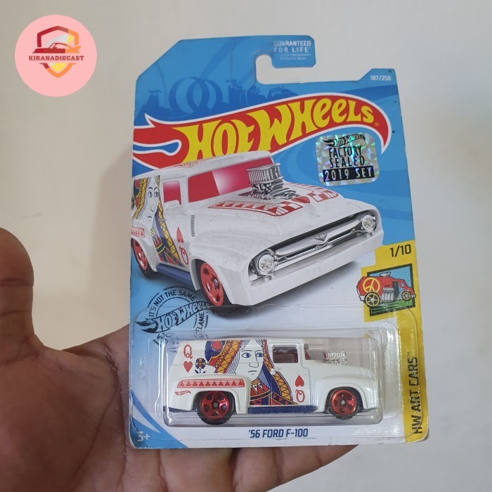 hotwheels 56 ford f 100 queen putih MM27