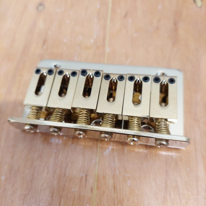 Bridge Gitar Elektrik Gold Senar 6 / bridge gitar elektrik 6 string / 6 senar