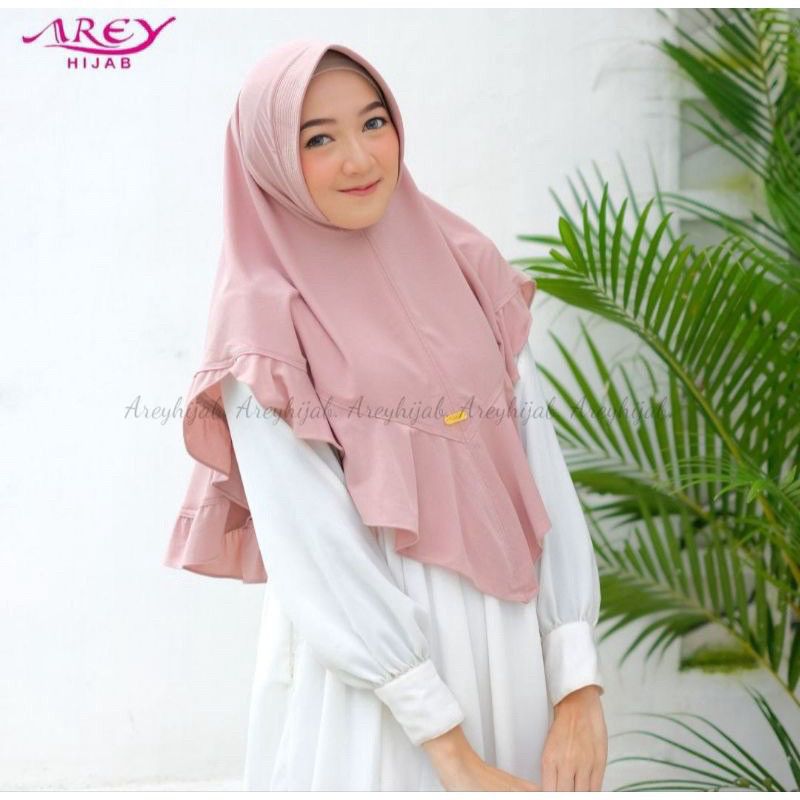 New Hijab Instan Arey Najwa Jersey Original Jilbab Instan Arey- Kinanhijabstore Termurah