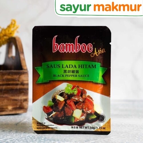

Bamboe Bumbu Lada Hitam 50 gram Sayurmakmur