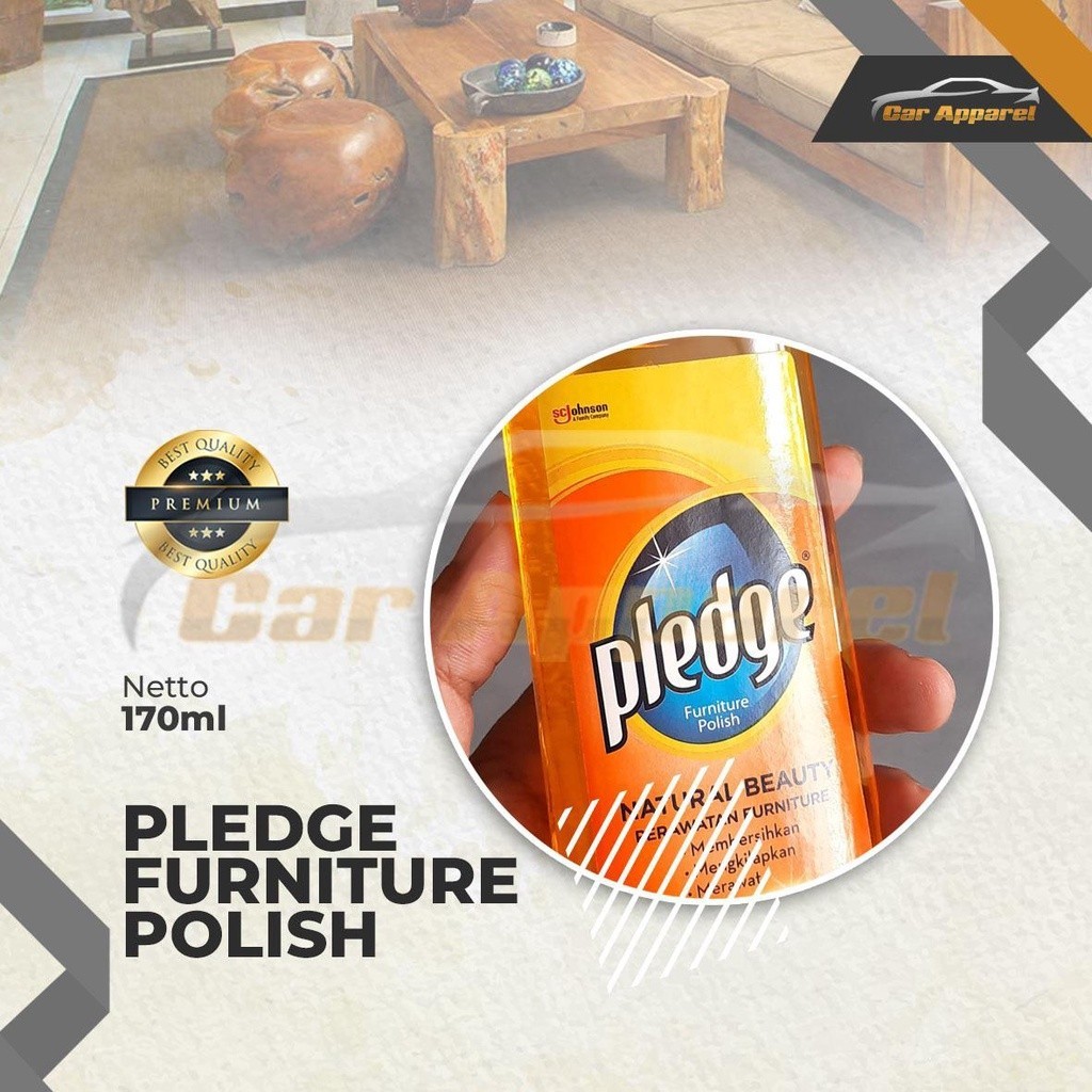 Pledge Furniture Polish Orange Oil 170ml - Pengkilap Furniture