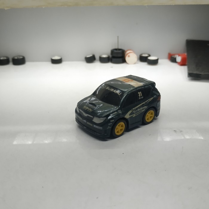 diecast miniatur wonda subaru wrx loose junk bukan hotwheels 9E -OS25