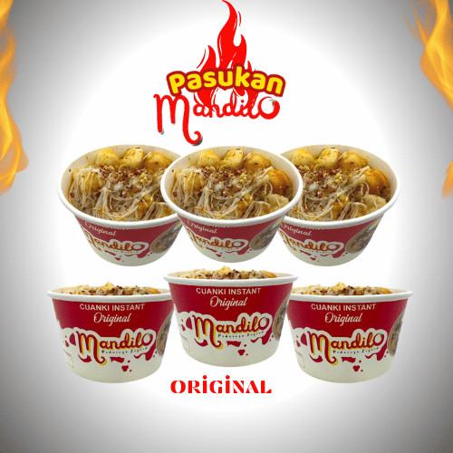 

Mandilo Bundling 6 Pcs - Cuanki Instant | Rasa Original | Cuanki Siap Saji